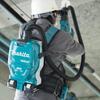 Makita DVC261ZX15 Backpack Vacuum Cleaner 2L Dry Black/Blue
