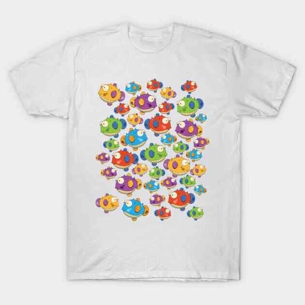 Puffer Fish Made in Australia T-Shirt XL