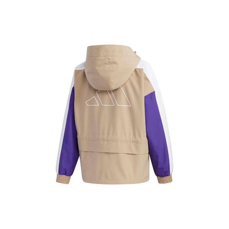 adidas Women's Cny Jkt New Year Series Patchwork Print Hooded Jacket GP0611