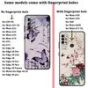 Retro Butterfly Case for Motorola Moto G22 Edge40 G71 G52 G50 G51 G73 G32 Edge 20 Pro 30 Lite G60s G53 G30 Phone Cover