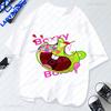 T-shirt Cartoon Happy Tree Friends Anni '80 '90 Vintage Grafica Manica Corta Per Coppia Singolo Articolo Unisex Unisex Abbigliamento Taglie Forti