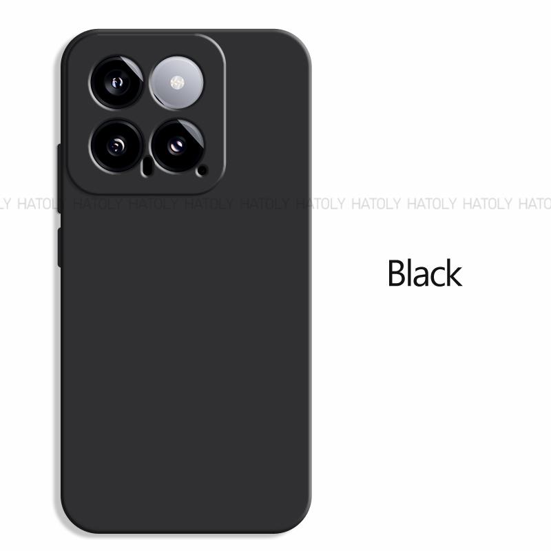 For Xiaomi 14 5G Case Cover Luxury Original TPU Shockproof Liquid Silicone Protective Phone Back Cover For Xiaomi 14 13 12 Pro