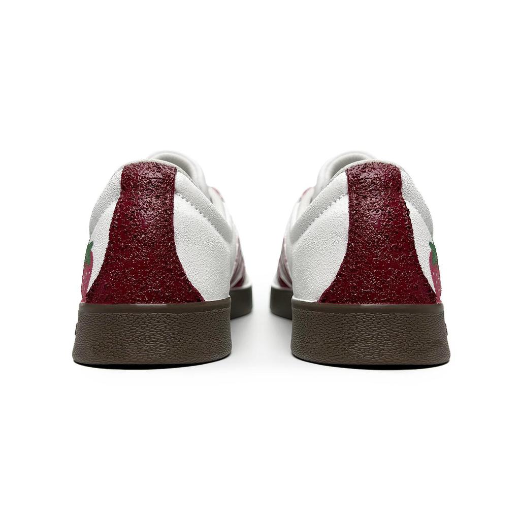 Adidas Neo Vl Court Classic Slip Resistant Abrasion Resistant Low top Skateboard Shoes Unisex Pink White HQ1802(Team285-)