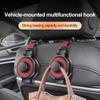1PC Car Multifunctional Water Cup Holder Car Seat Headrest Hook Auto Back Seat Organizer Hanger Handbag Car Interior Accessories