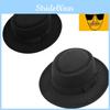 Stylish Breaking Bad Hat Short Brim And Round Top In Black