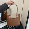 Casual tote bag women's new high-end fashion commuting shoulder bag versatile underarm bag