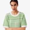 Lacoste Women's Jacquard Graphic Dress EF9888-56G4IN