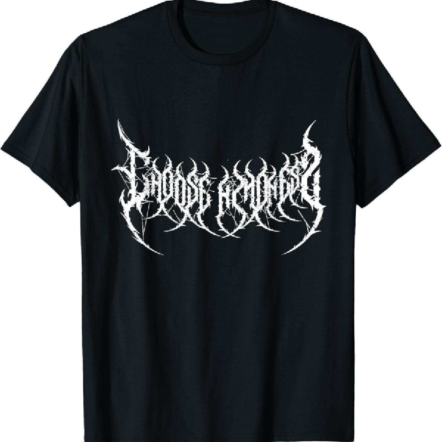 

Black Metal & Death Metal Headbanger Choose Kindness T-Shirt XXXXXL чёрный