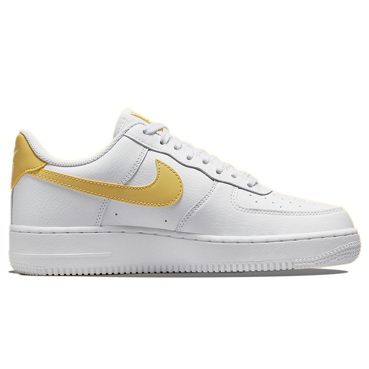 Nike Air Force 1 07 Saturn Gold Women Sneakers White 315115-170