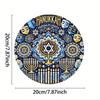 Retro Metal Tin Sign Round Wall Art Home Decor Bedroom Living Room 20x20cm