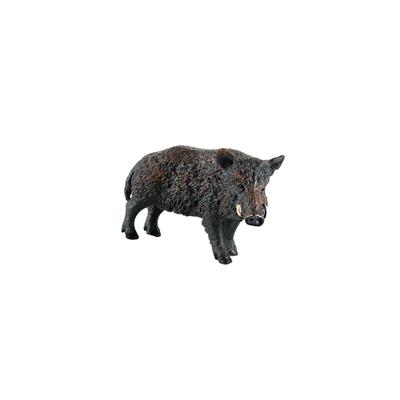 Wild Boar Ornament Lifelike Miniature Figurines DIY Crafts Garden Figurines for Tabletop Landscape Garden Bedroom Decoration