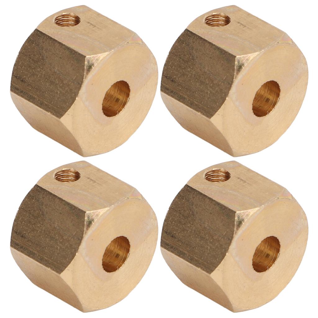 4pcs Set 12mm Hex Wheel Hub Extended Adapter for SCX10 90046 GN7 CC01 1 10 RC Cars9mm