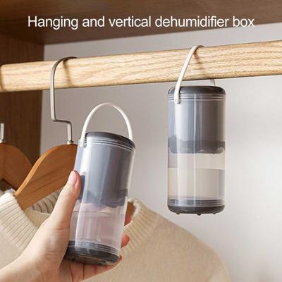 Household Dehumidification Box with Desiccant Absorbent Tablet Reusable Moisture-proof Home Bedroom Wardrobe Closet Hanging Moisture Absorber