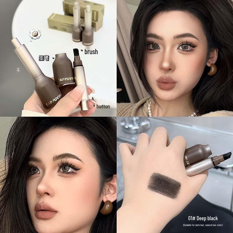 

Cappuvini 3D Fluffy Hairline Liquid - Non-smudging, Sweat-proof, Waterproof Makeup for Students