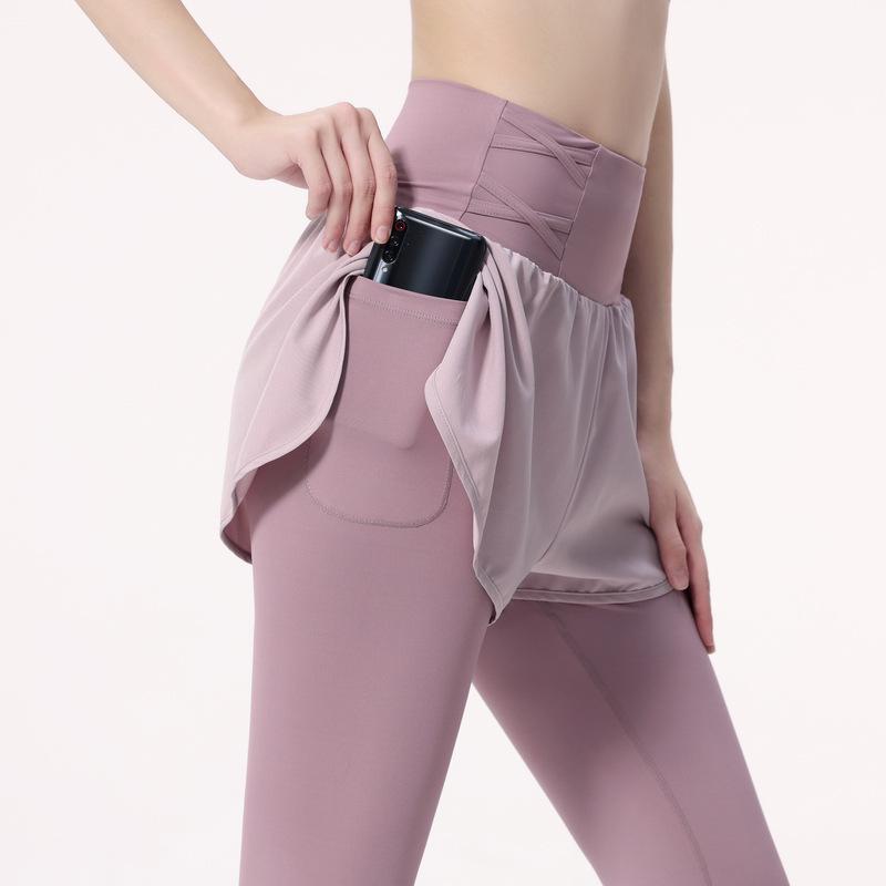 Women's High-Waisted Breathable Yoga Pants - Hip-Lifting, Long Sports Leggings for Fitness & Running