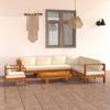VidaXL Garden Lounge Set 8 Pieces with Cushions 100 X 60 Cm Acacia Wood 3057938
