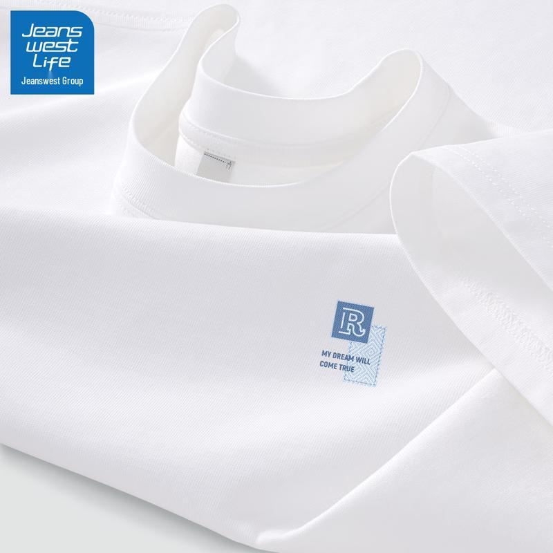 Jeanswest Life Men's 2025 Heavy Cotton Short Sleeve T-Shirt