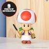 The Super Mario Movie Action Bros. 5-inch Figure/Toad