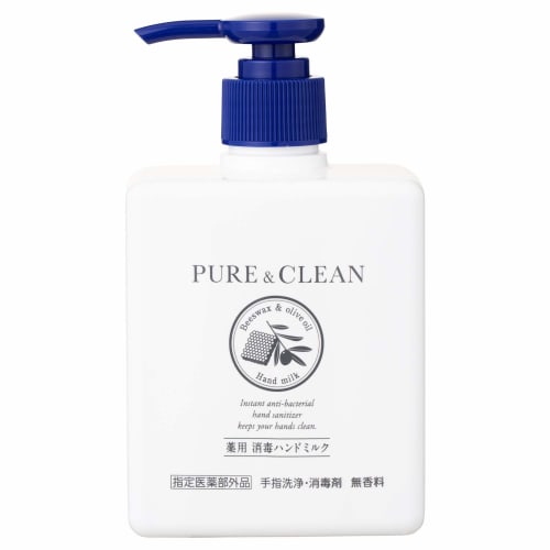 Pure & Clean Medicated Antiseptic Hand Milk, Unscented, Pump Type, 300g