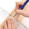 4-1Pack Solid Carpenter Pencil with Refill 40mm Long Nosed Deep Hole Mechanical Pencil Marker for Woodworking Construction