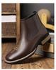 R007 Chelsea Boots Embroidered Pullover Chelsea Boots Men's Martin Boots, Foreign Trade
