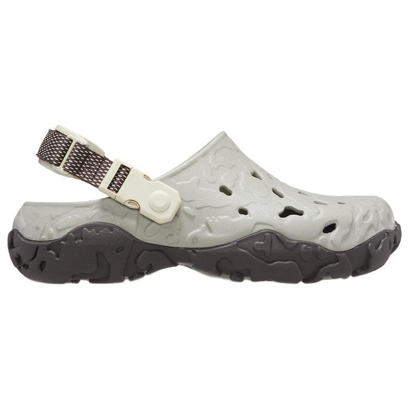 Crocs All Terrain Atlas Clogs Sandals Unisex 'Grey Black'