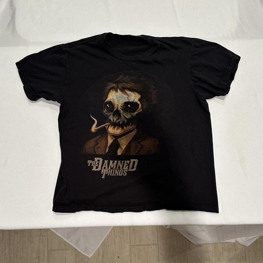 Vintage The Damned Things Band T-shirt Classic Men Women BO006 Unisex T-Shirt M