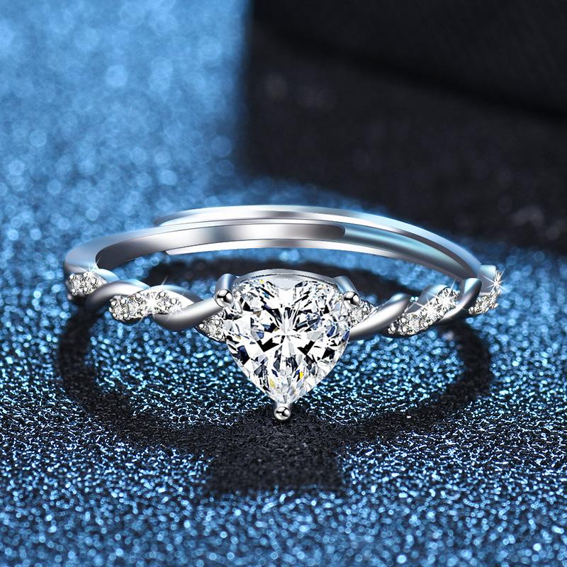 925 Sterling Silver Ring Adjustable Simplicity For women Fashion Exquisite Student Girlfriend Jewelry Accessories Wedding PartyGood product