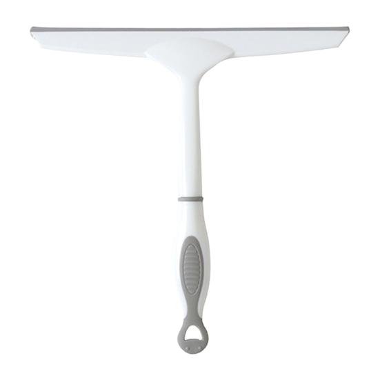 

Стеклоочиститель с отверстием для подвешивания Удобное хранение Эргономичная ручка Удобная ручка Скребок для окон Т-образный универсальный душ для стеклянных дверей серый белый