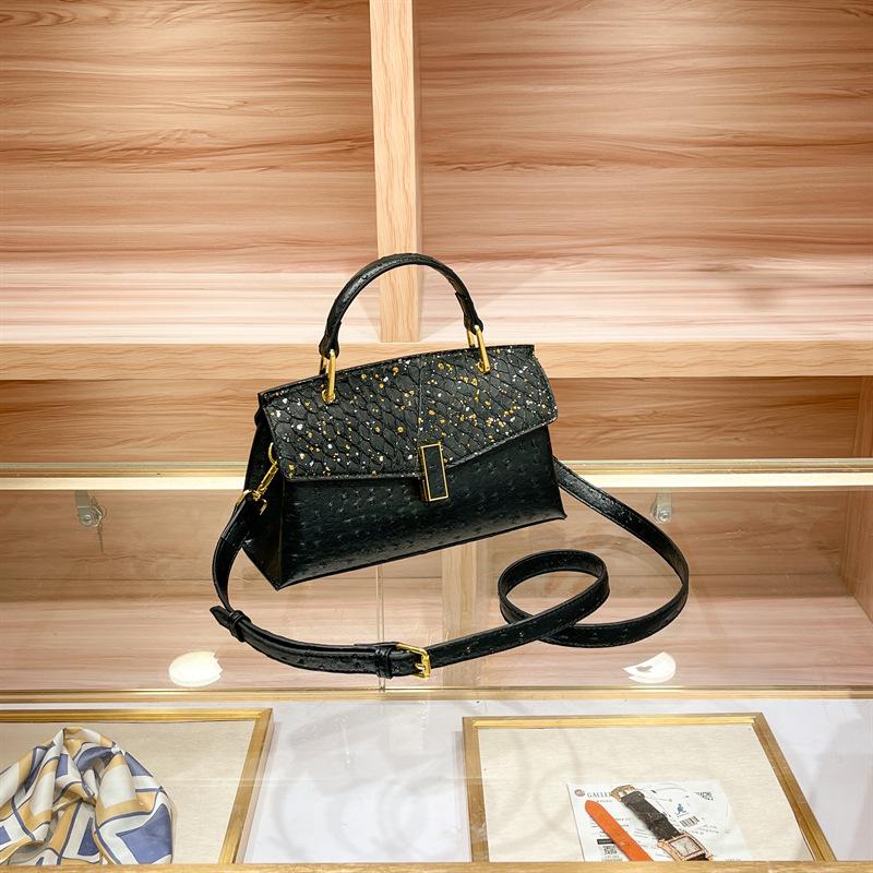 2024 New Women's Genuine Leather Crossbody & Shoulder Handbag - Stylish & Trendy Temperament Bag