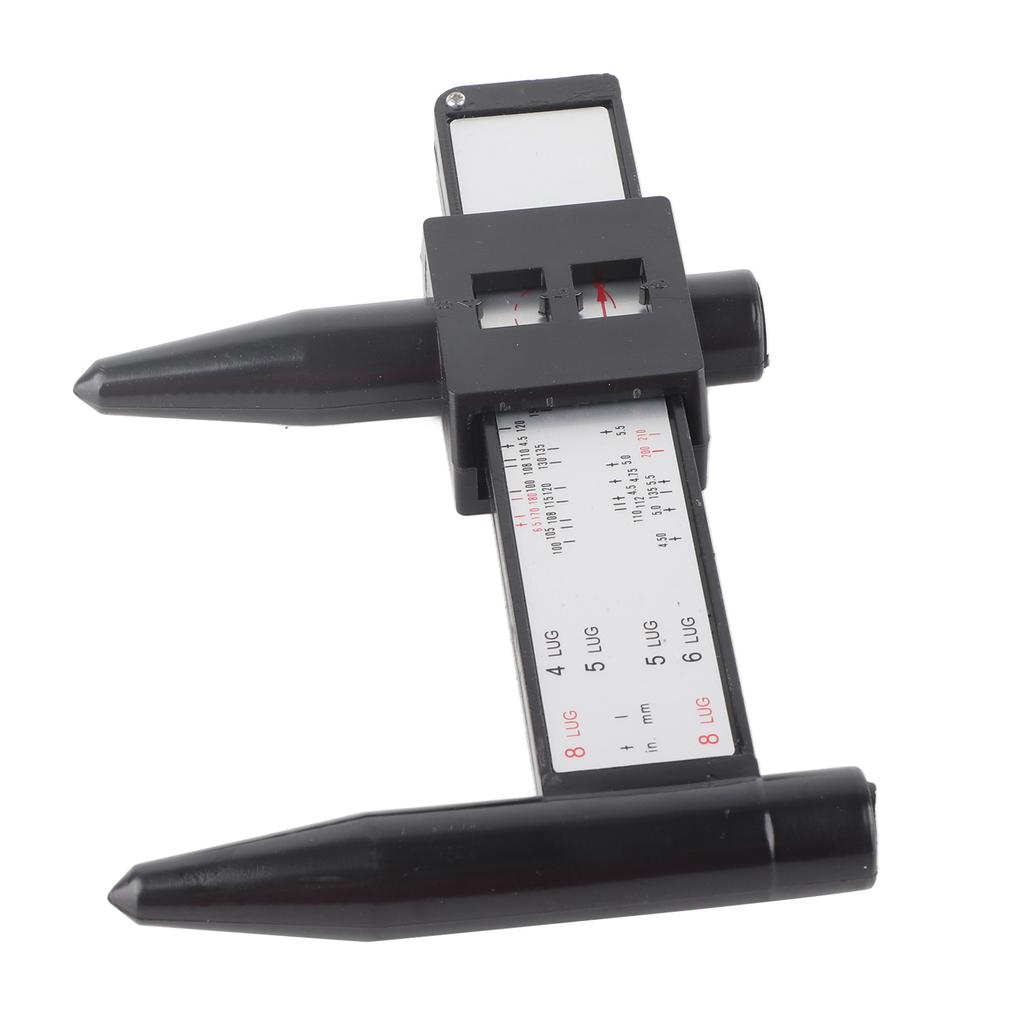 Car Wheel Rim Bolt Pattern Sliding Measuring Gauge Tool PCD Ruler 4 5 6 8 Lug