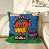 Art BBALI MMENG Cushion Cover Pillow Case Antidustmite Pillowcase Silky Short Plush Sofa Cushion Cover hot