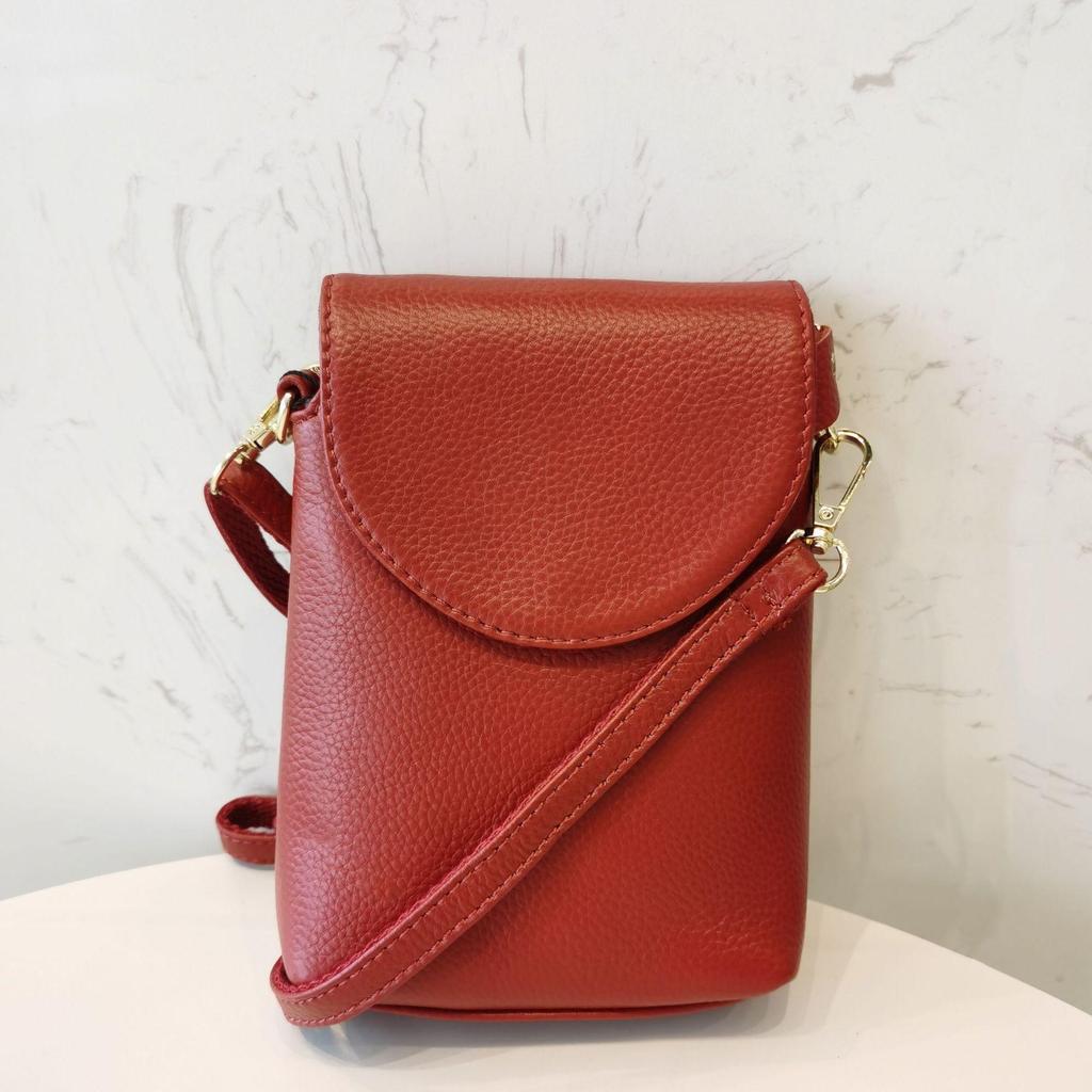 Genuine Cowhide Women's Versatile Clutch & Shoulder Bag - 2025 New Trendy Style, Lightweight