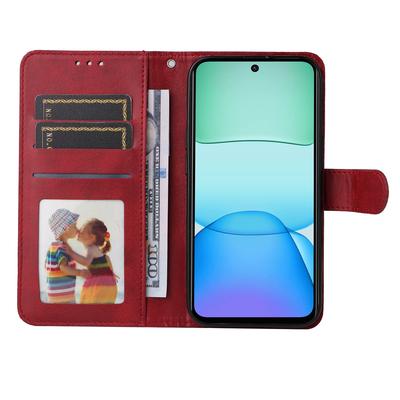 Voor Xiaomi Redmi 13x 4G/13 5G/13 4G/Redmi Note 13R 5G/Poco M6 4G Hoes Lederen Cover met 3 Kaartsleuven