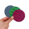 Set di 30 Fogli Abrasivi da 3 Pollici 75 Mm Grana 800-3000 Dischi Abrasivi per Uso Bagnato e Asciutto Carta Vetrata Hook & Loop Strumenti Abrasivi Adatti per Metallo Legno