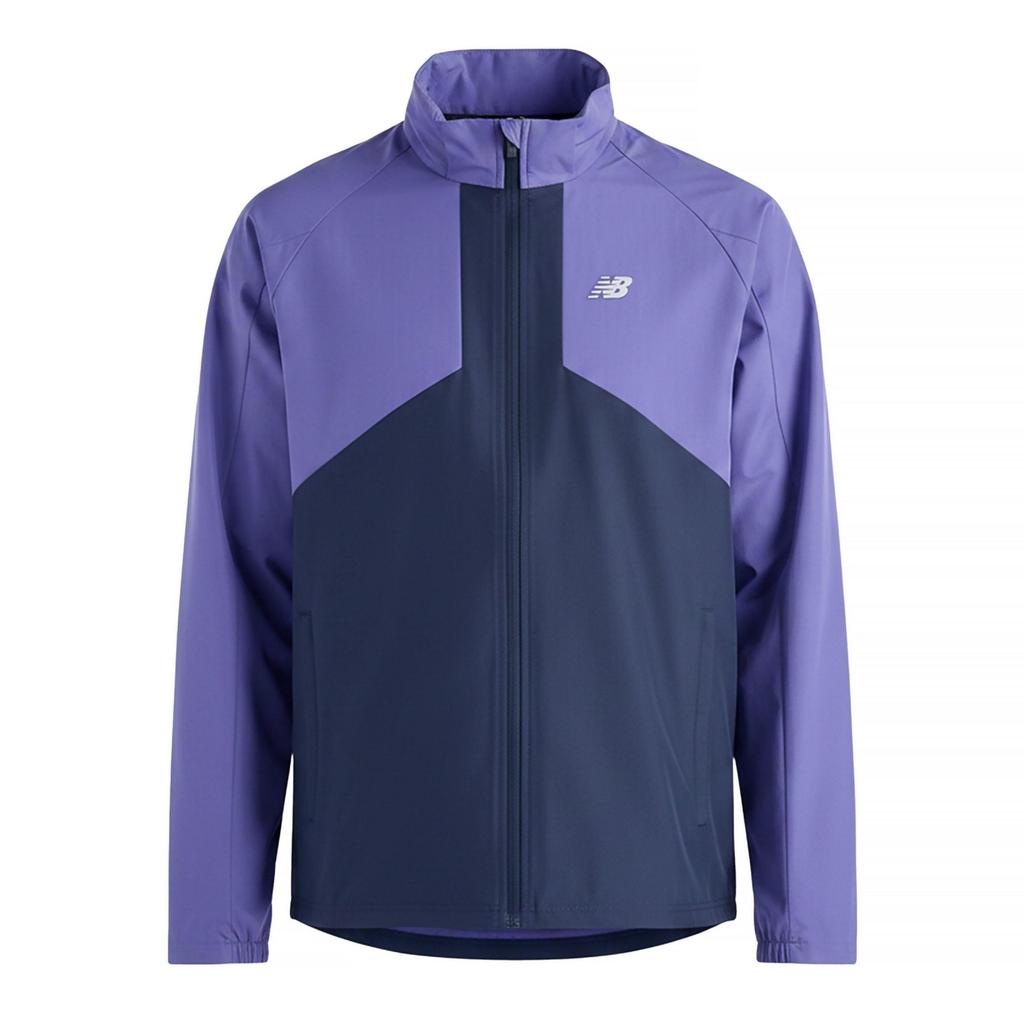 New Balance Mens Two Tone Woven Hooded Jacket