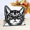 Temu Cat Napkin Holder - Creative Wrought Iron Tissue Storage for Home, Living Room or Bedroom