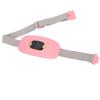 Menstrual Heated Belt 3 Temperature Gears Fast Heating High Frequency Vibration Electric Waist Belt for Women Pink