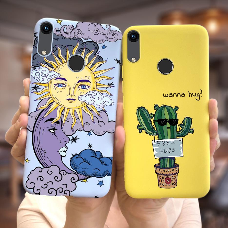 For Huawei Y6s 2019 Case Honor 8A Soft Silicone Cartoon Flowers Phone Protective Shell For Huawei Y6s 2019 Honor8A Fundas Bumper
