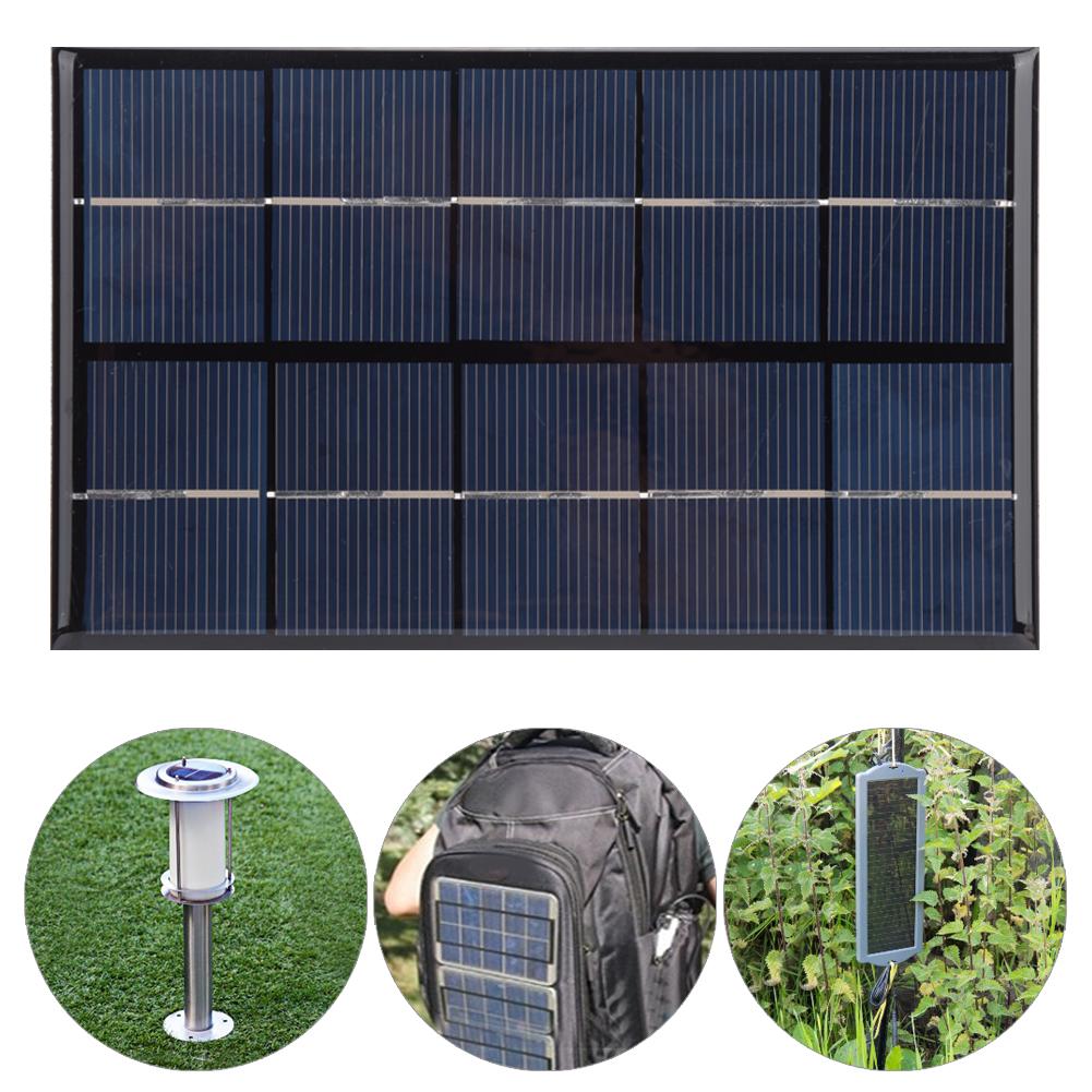 2W 5V Polysilizium Sicherheits-Solarladepanel DIY-Ladegerät 88x142MM