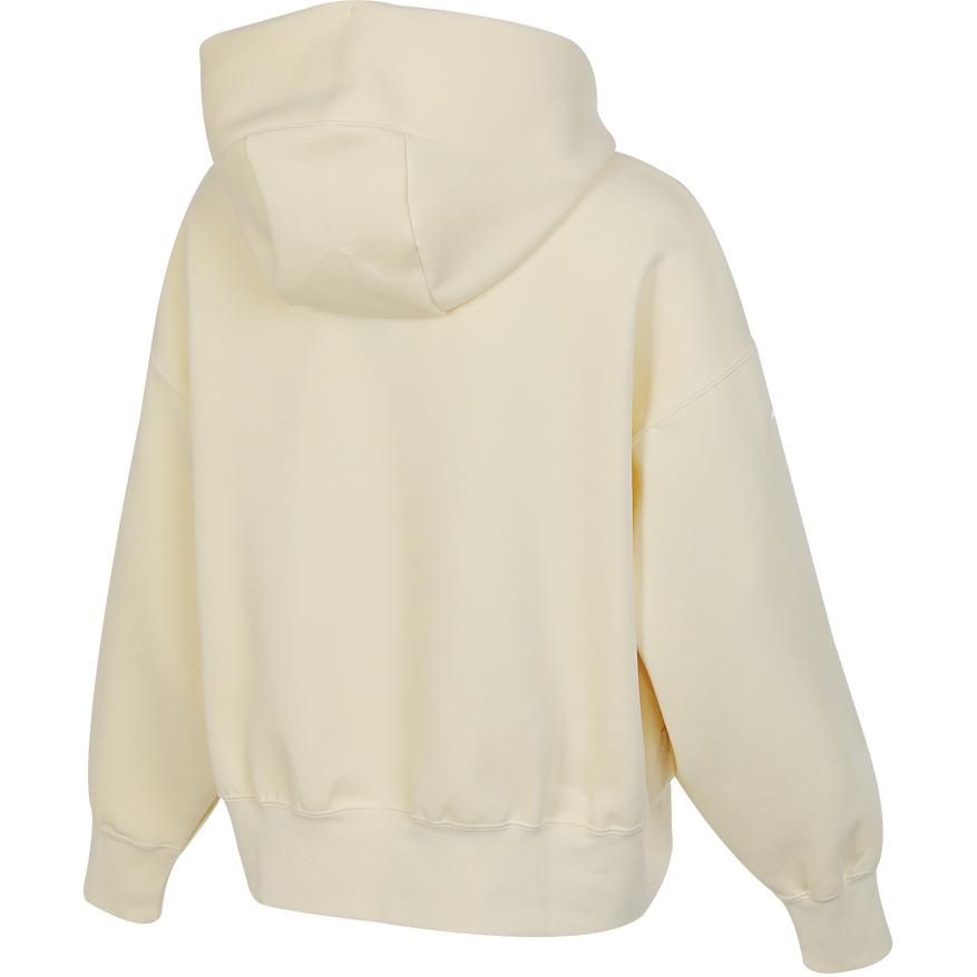 Nike Sportswear Letter Print Hooded Casual Long Sleeve Sweatshirt Women Sweatshirt Coconut-Milk HF5039-113