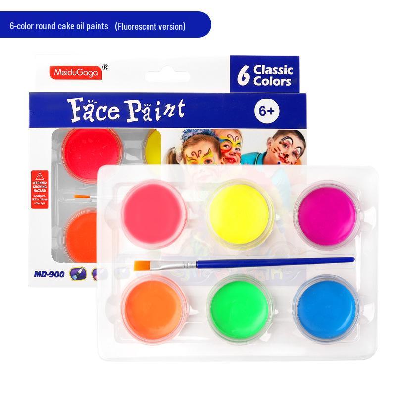 Halloween Face & Body Painting Water-Soluble Oil Paint Pigment for Kids' Stage Drama