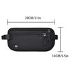 Travel Waist Bag Money Belt Slim Passport Holder RFID Blocking Travel Invisible Pouch Protect Cash Credit Cards Travel Documents
