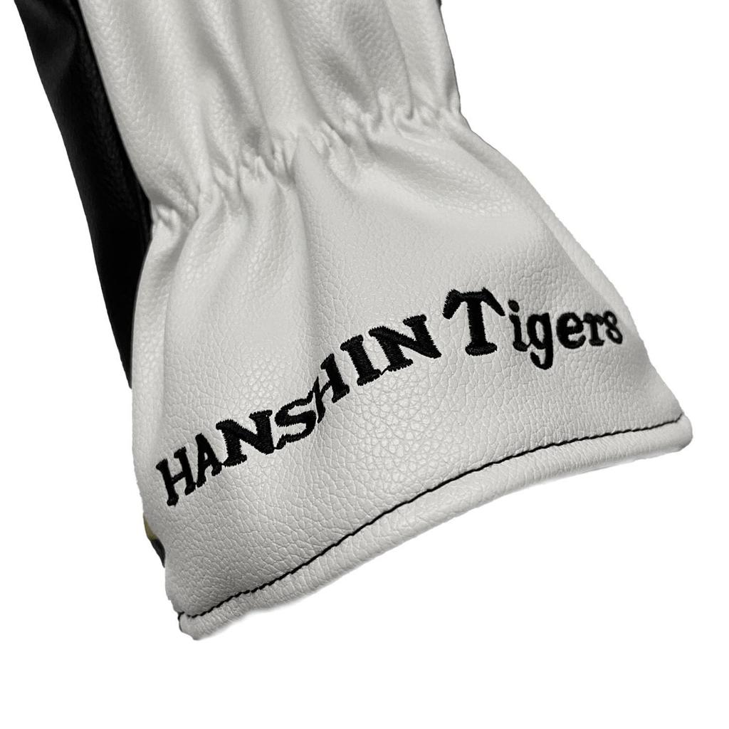 Hanshin Tigers Team Approved Golf 2025 Driver Head Cover Head Cover Made with Floating Synthetic Leather Direct Embroidery 460cc Compatible Callaway