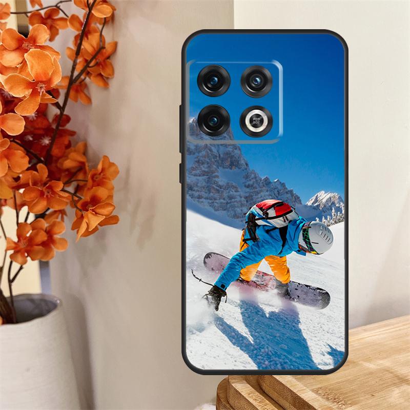 Sports Snowboarding Funda For OnePlus 13 13R 12 12R 11 10 Pro 8T 10T OnePlus Nord 4 CE 2 3 Lite N30 N20 N10 Case