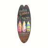 Hawaiian Surfboard Pendant Beach Wall Decoration Sign