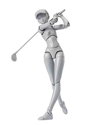 TAMASHII NATIONS S.H.Figuarts Body-chan -Sports- Edition DX SET (BIRDIE WING Ver.) Approximately 135mm PVC & ABS Painted Movable Figure
