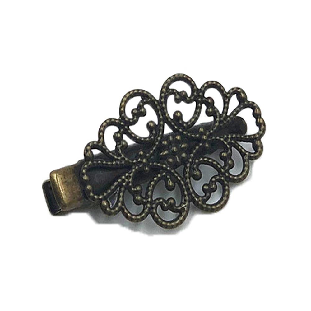 1pc Victorian Style Popular Retro Hair Clip Hair Accessory, Nostalgic Duckbill Hair Clip Suitable For Daily Life
