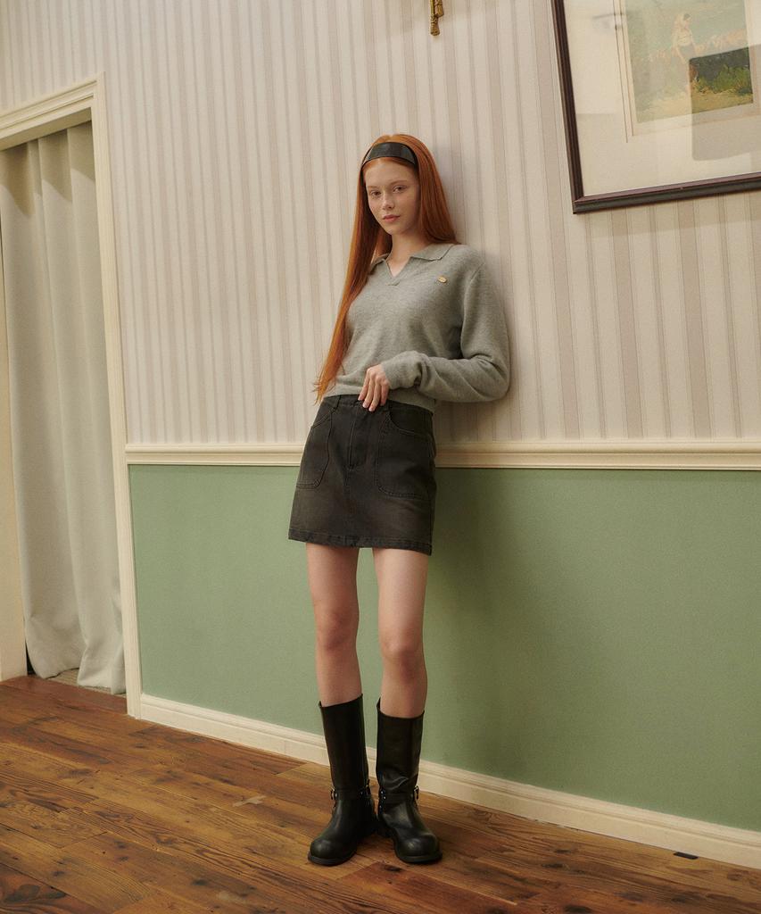 Pandora Fit Rain Denim Mini Skirt