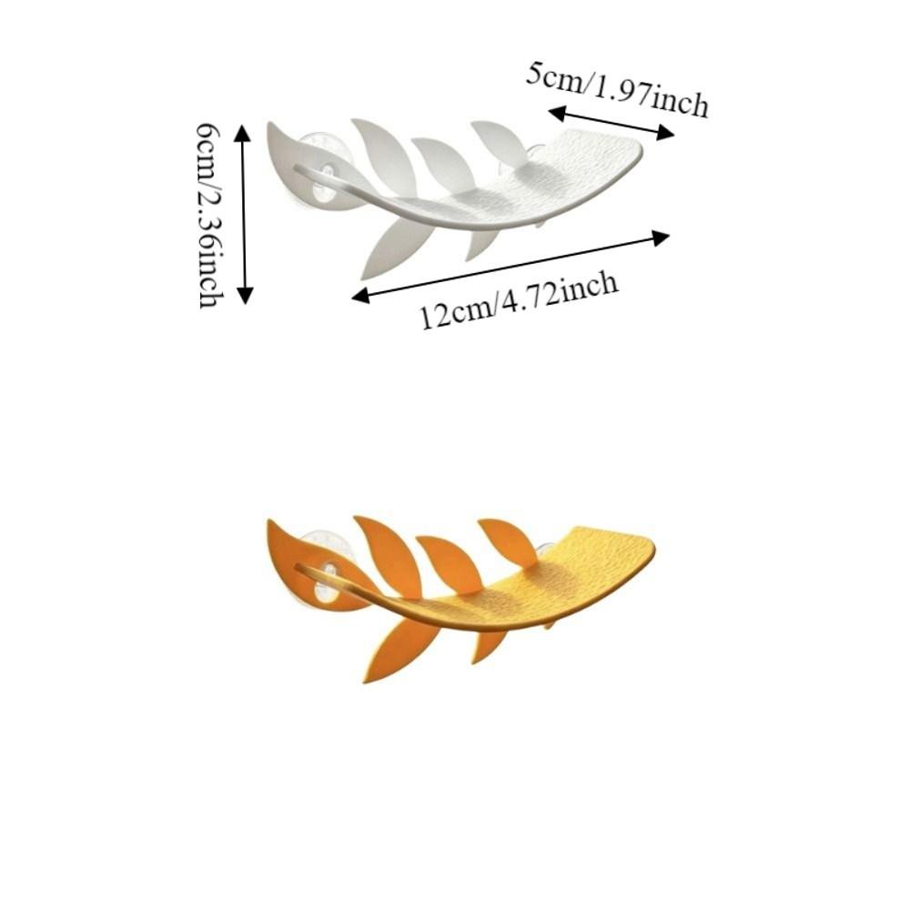 Leaf Shape Lizard Habitat Leaf Simulated Leaves Suction Cups Resting Terrace Plastic Naturalistic Climbing Rest